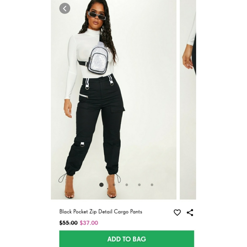 PRETTYLITTLETHING CARGO PANTS